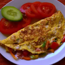 Teaser Image: Loaded Veggie Omelette